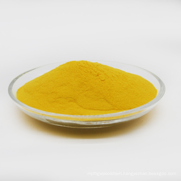 light yellow powder water treatment chemicals poly aluminium chloride  pac